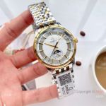 New Copy Omega De Ville Hour Vision Two Tone Moonphase Watch 40mm